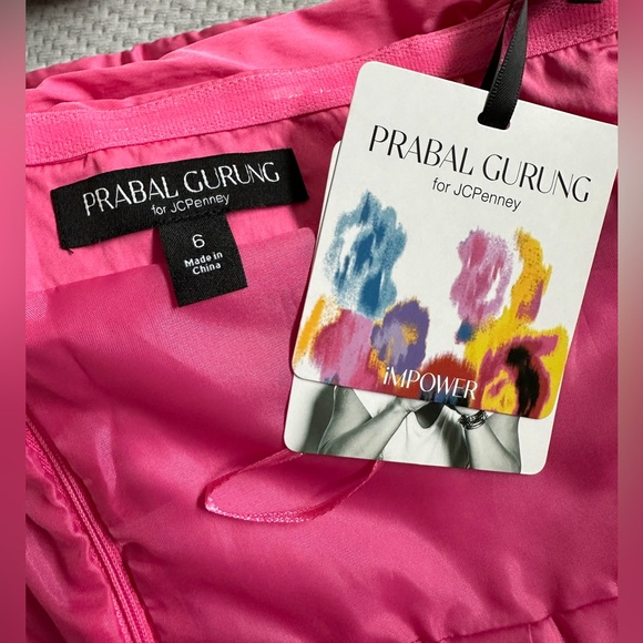 Pink prabal gurung fit and flare dress. Summer must have - Picture 7 of 8